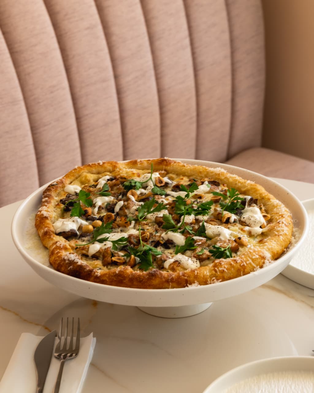 Truffle Chicken Pizza